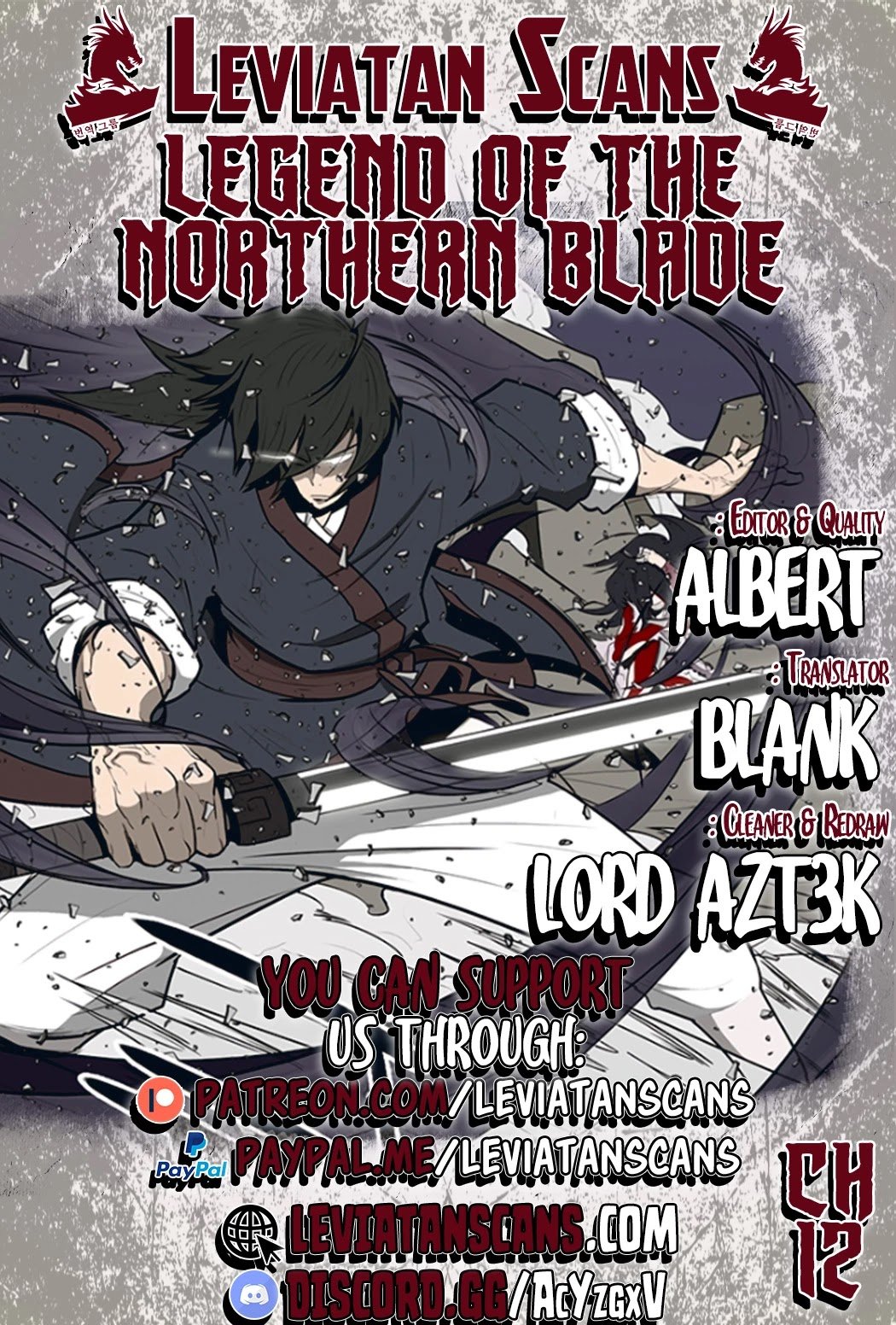 The Legend of the Northern Blade chapter 12 page 1