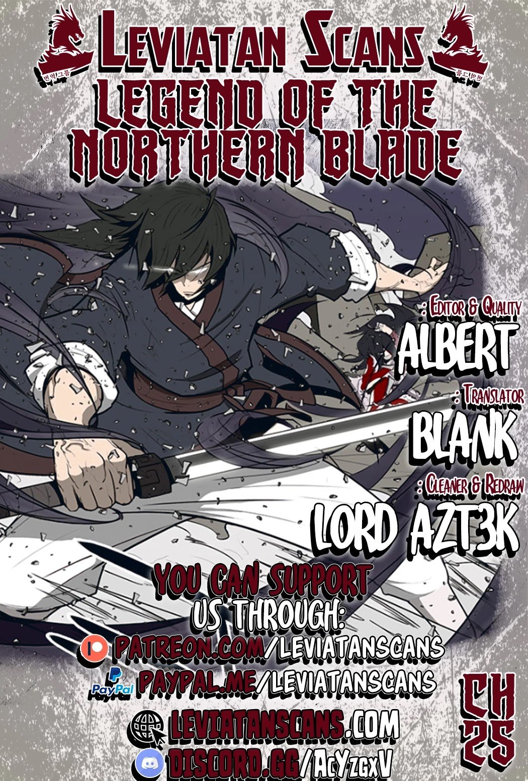 The Legend of the Northern Blade chapter 25 page 1