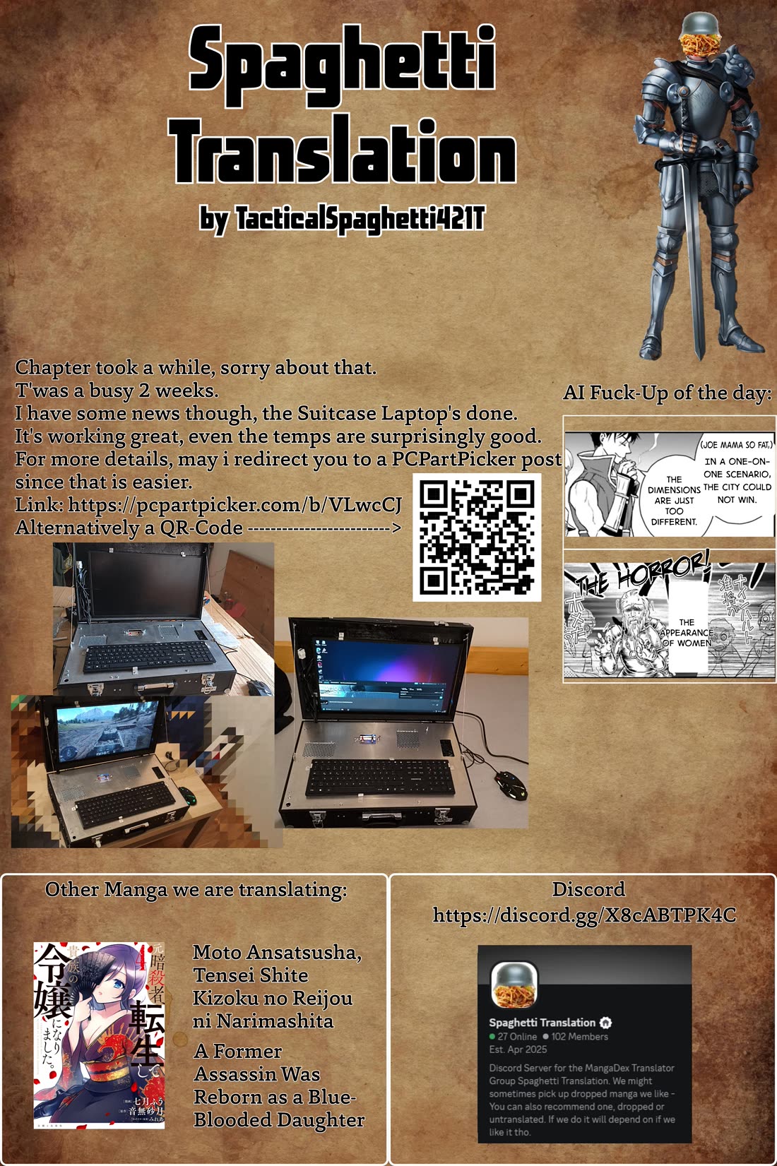 The Little Girl Raised by Death Hold the Sword of Death Tight chapter 55.2 page 21