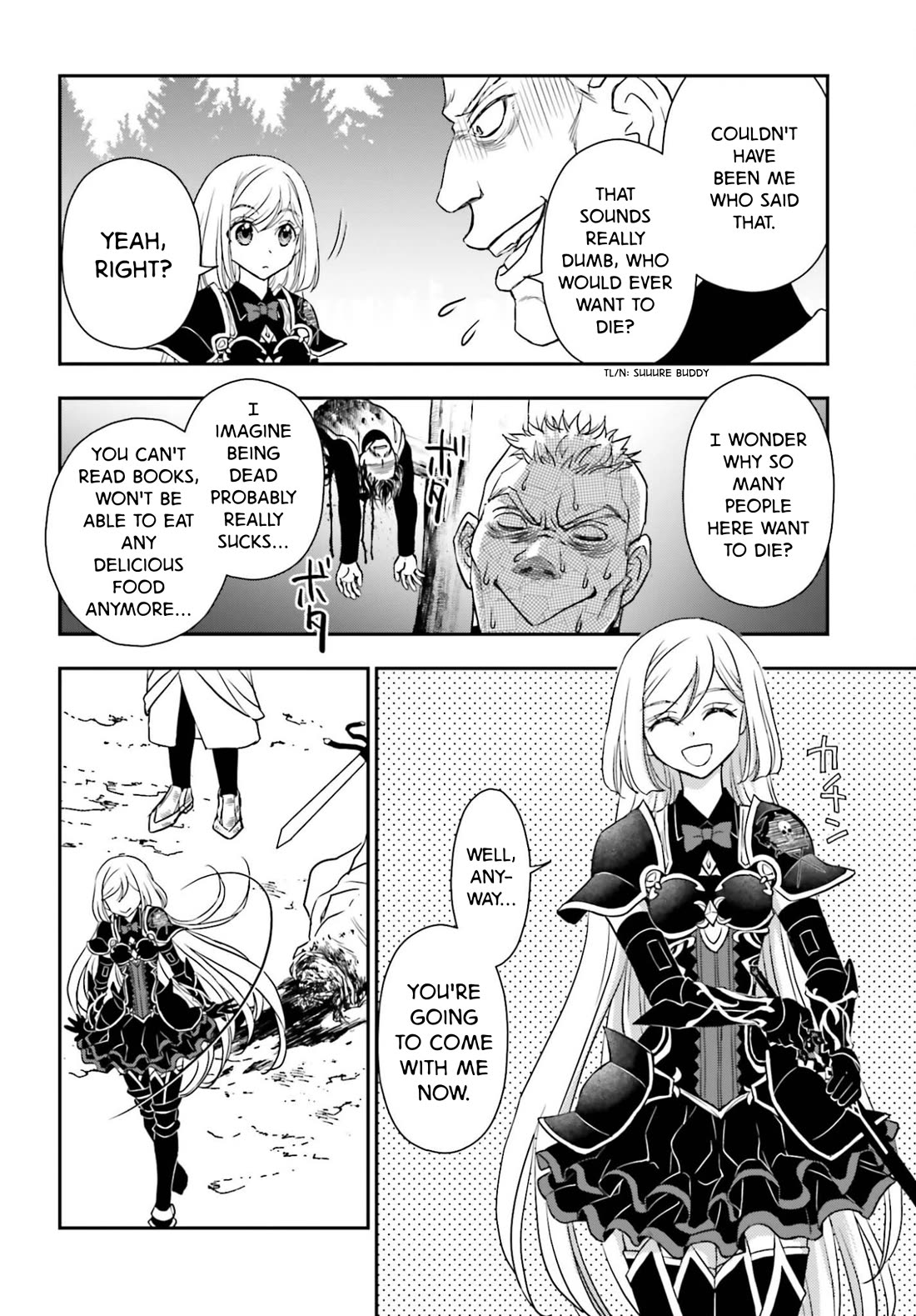 The Little Girl Raised by Death Hold the Sword of Death Tight chapter 56.1 page 4