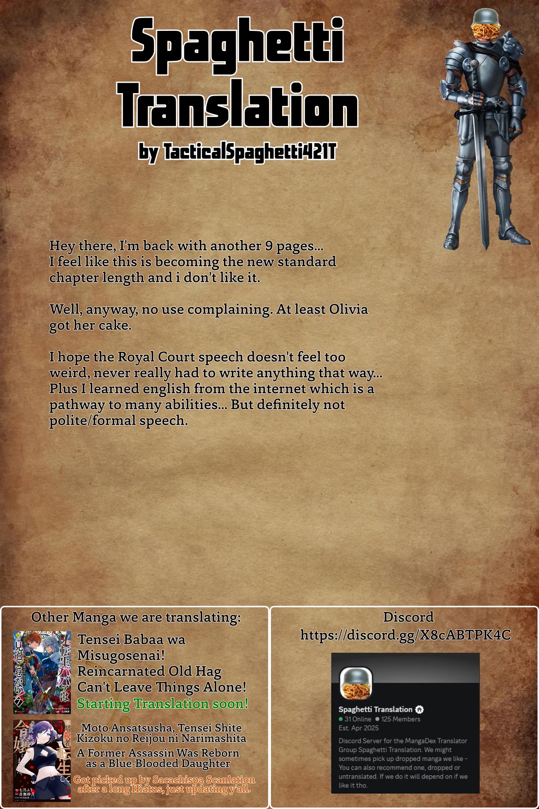 The Little Girl Raised by Death Hold the Sword of Death Tight chapter 58.1 page 10