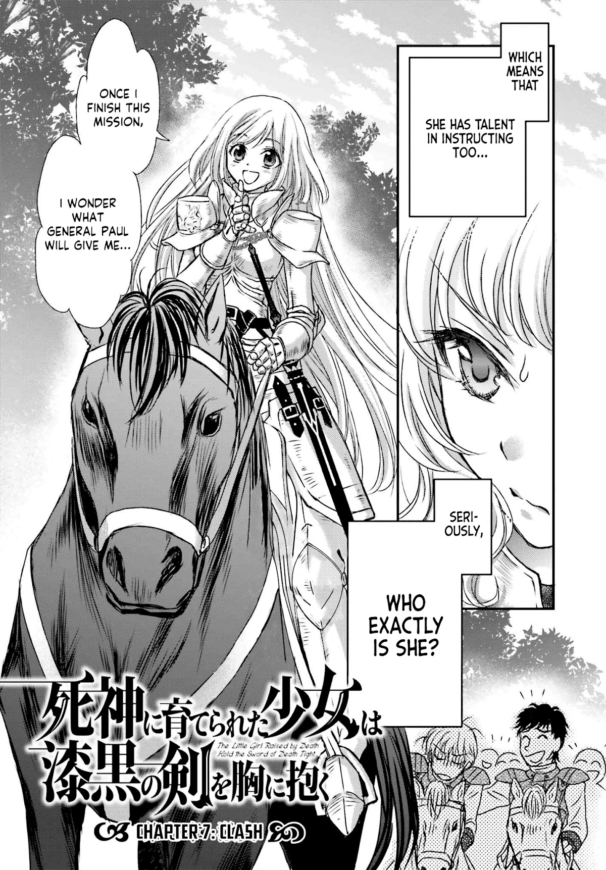 The Little Girl Raised by Death Hold the Sword of Death Tight chapter 7 page 5