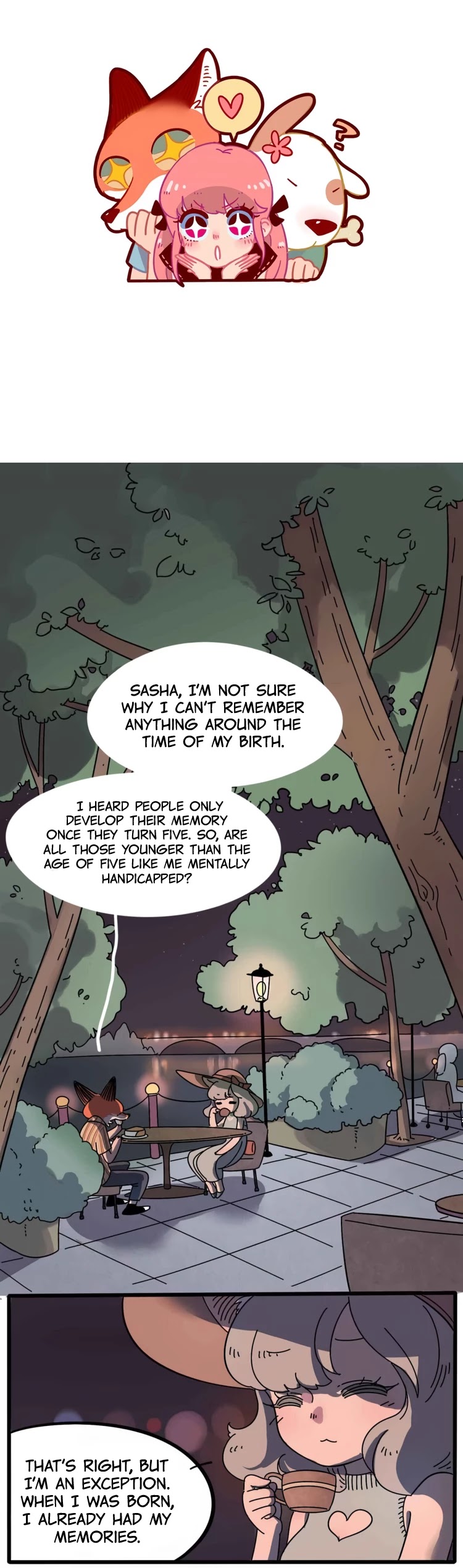 The Loser-fox orange chapter 13.5 page 1