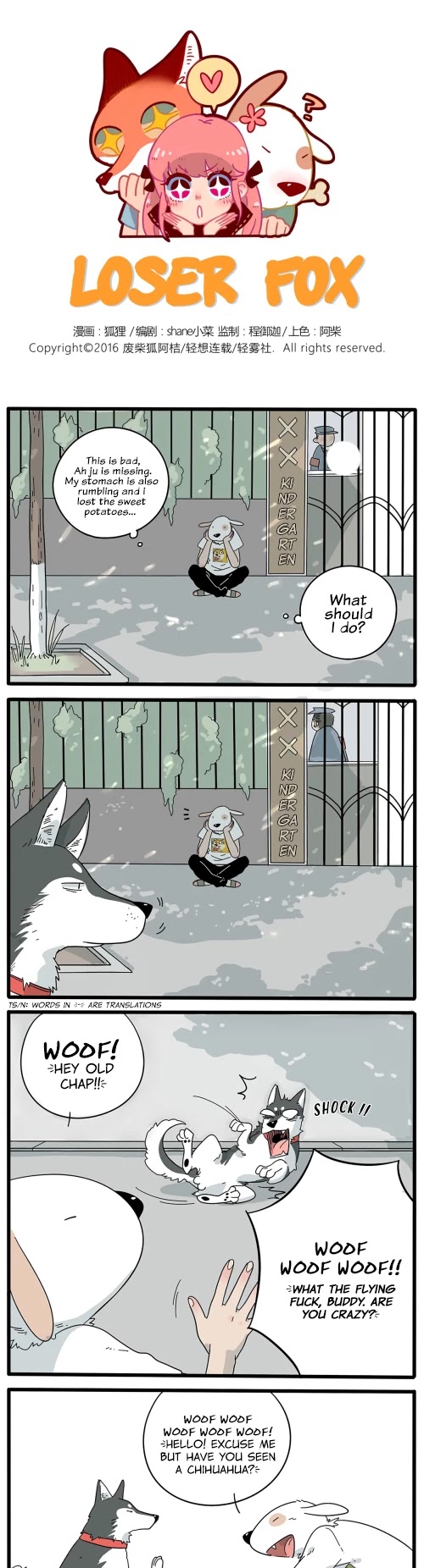 The Loser-fox orange chapter 6 page 1