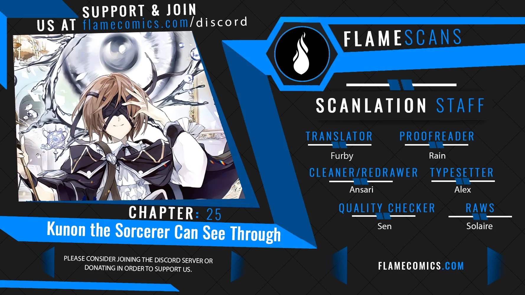 The Magician Kunon Sees Everything chapter 25 page 1