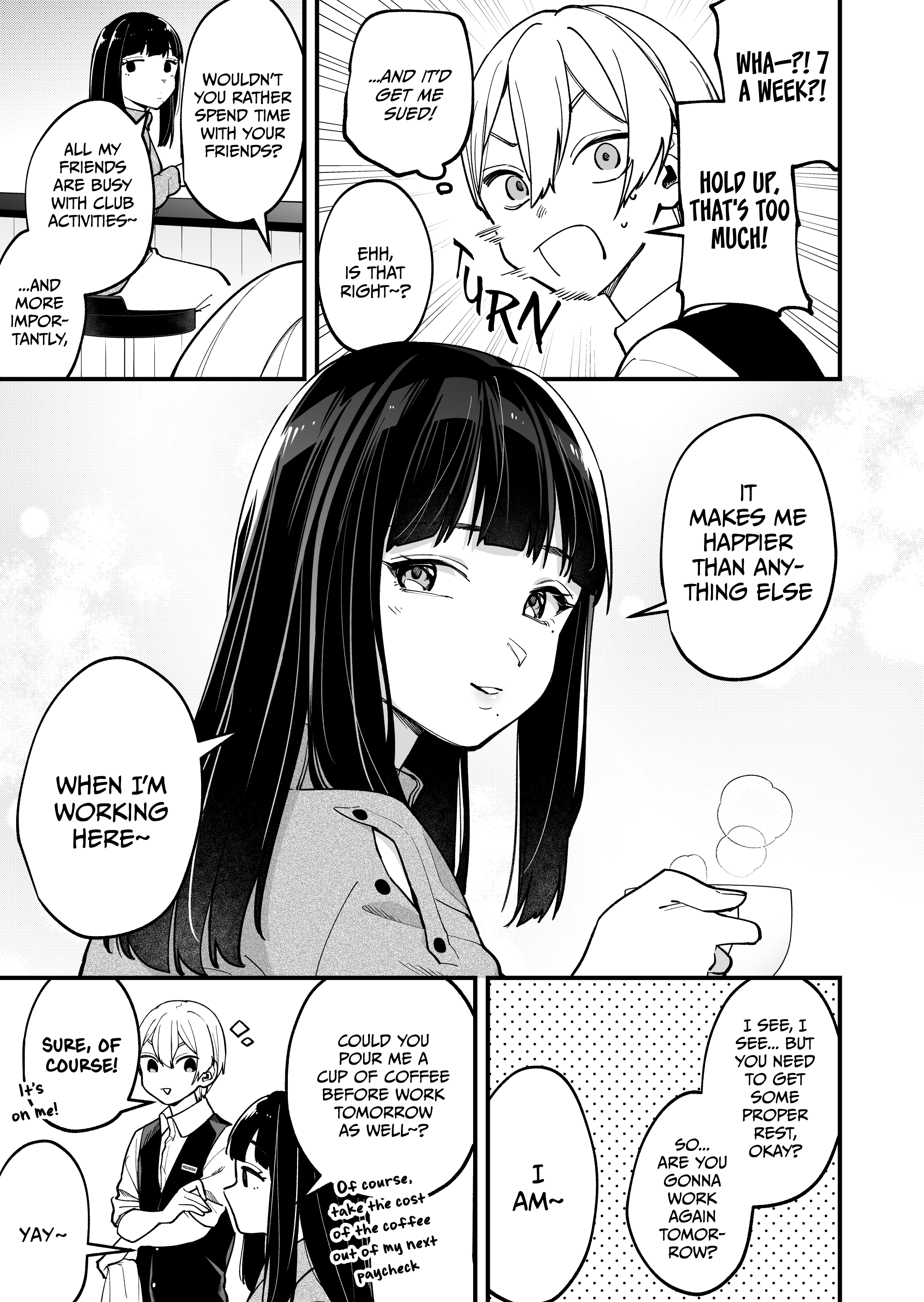 The Manager and The Oblivious Waitress chapter 9 page 3