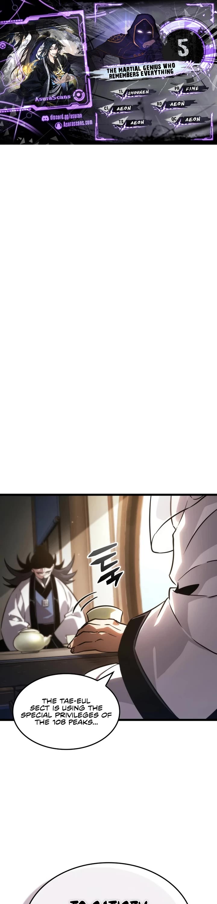 The Martial Genius Who Remembers Everything chapter 5 page 1
