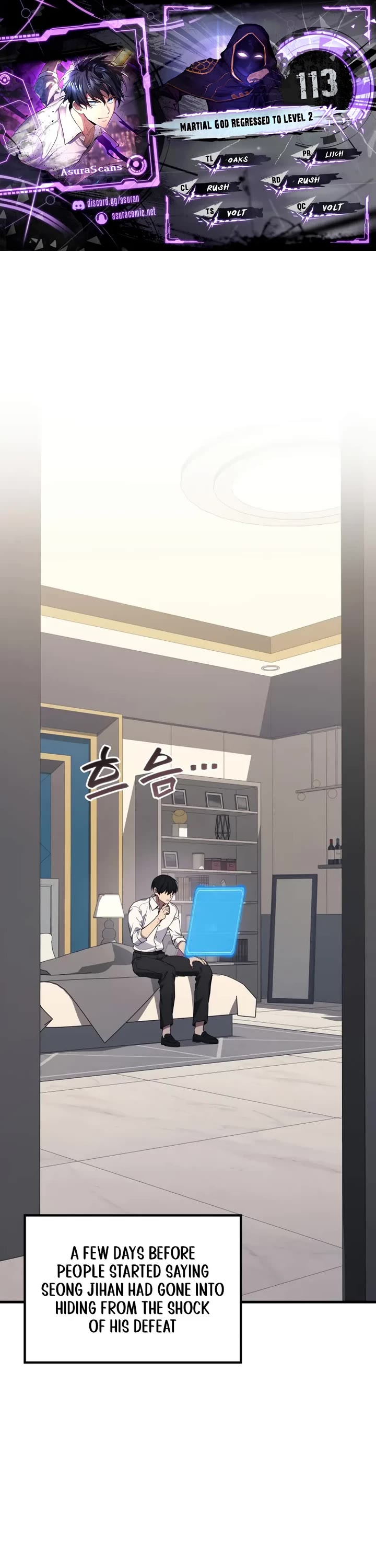 The Martial God who Regressed Back to Level 2 chapter 113 page 1