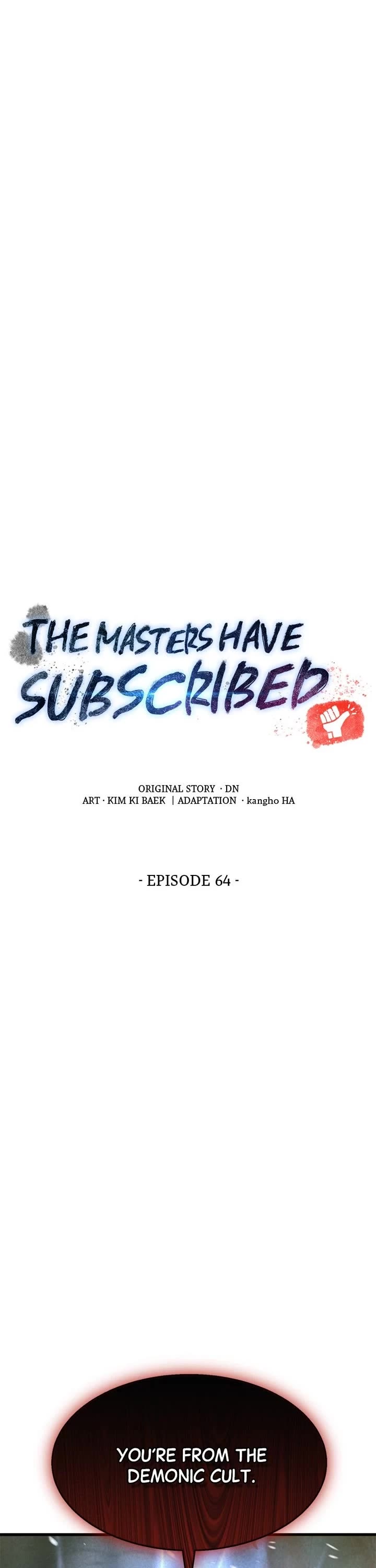 The Masters Have Subscribed chapter 64 page 11