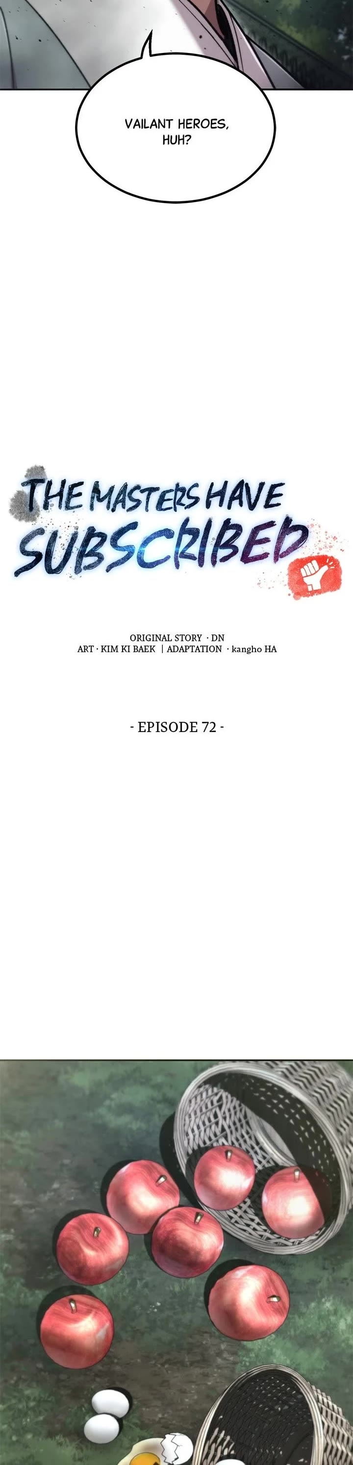 The Masters Have Subscribed chapter 72 page 5