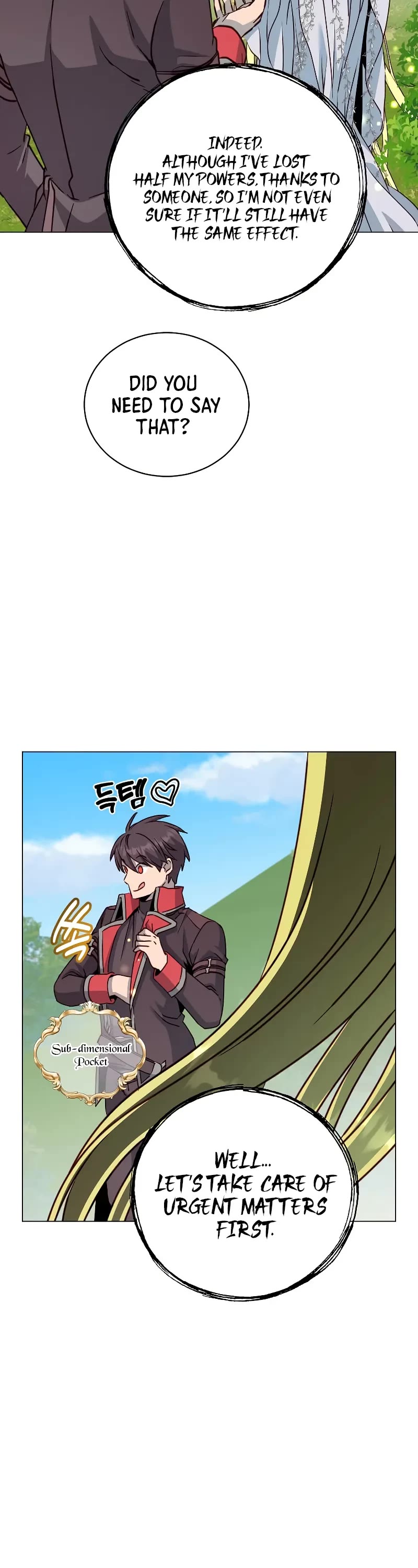 The MAX leveled hero will return! chapter 189 page 23