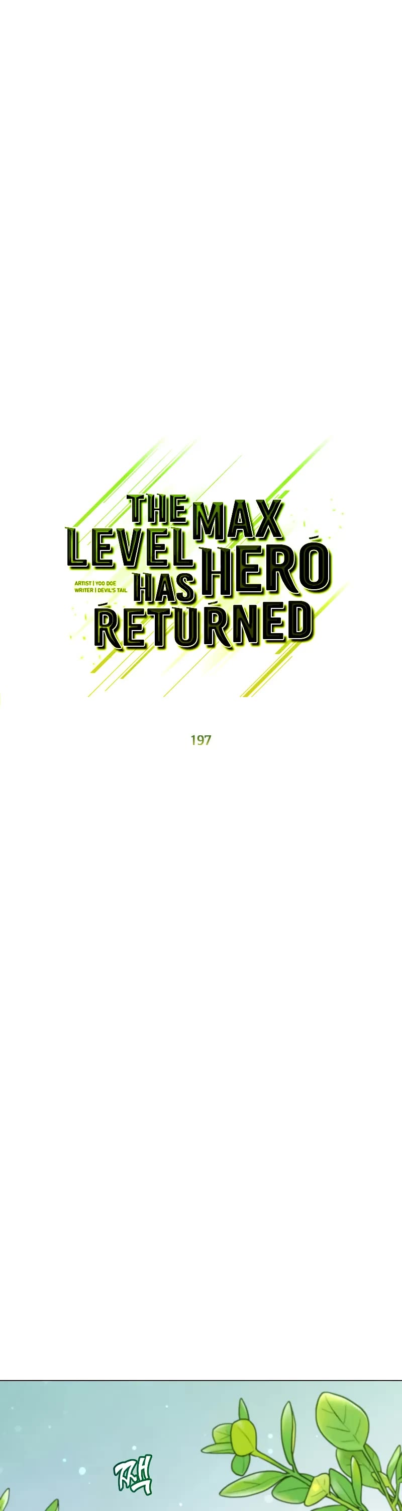 The MAX leveled hero will return! chapter 197 page 11
