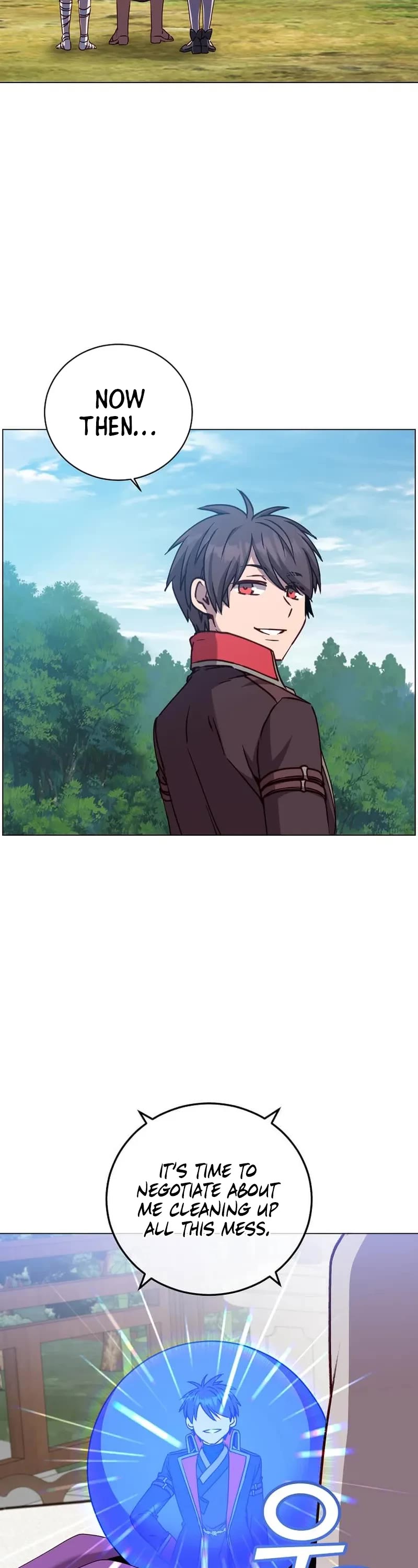 The MAX leveled hero will return! chapter 208 page 34