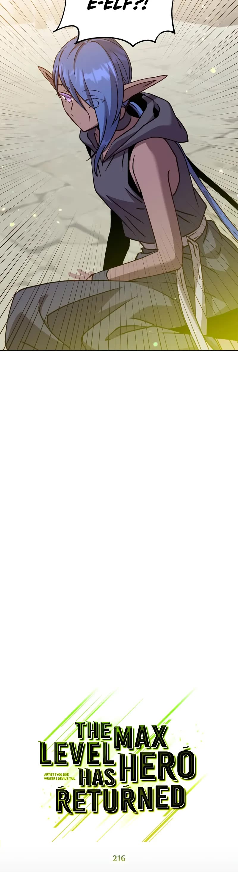 The MAX leveled hero will return! chapter 216 page 10