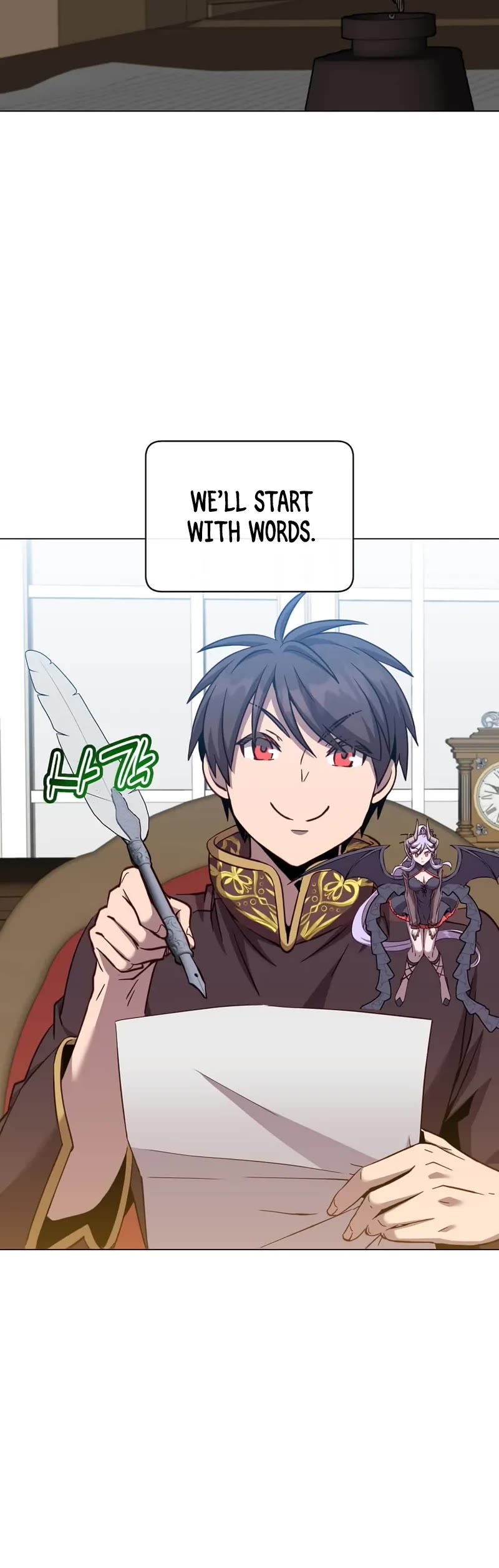 The MAX leveled hero will return! chapter 221 page 36