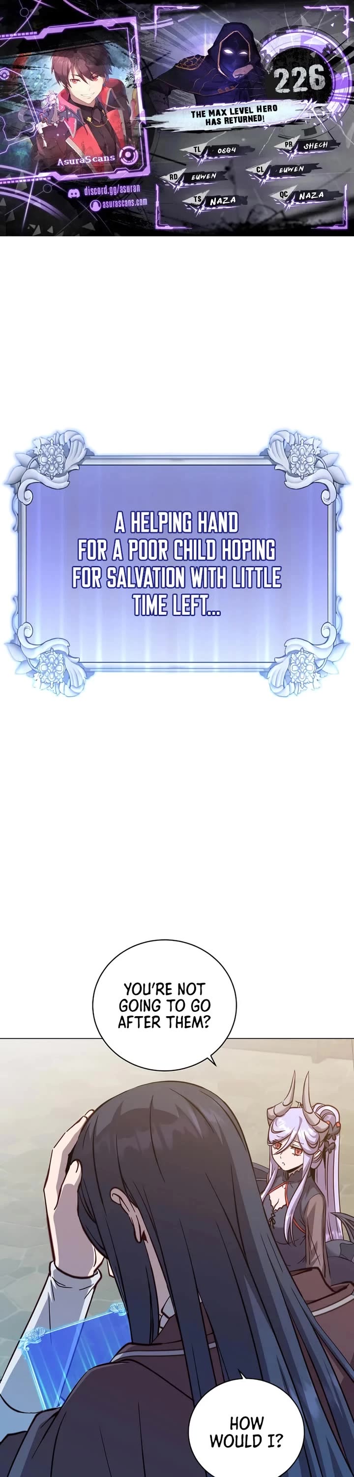 The MAX leveled hero will return! chapter 226 page 1