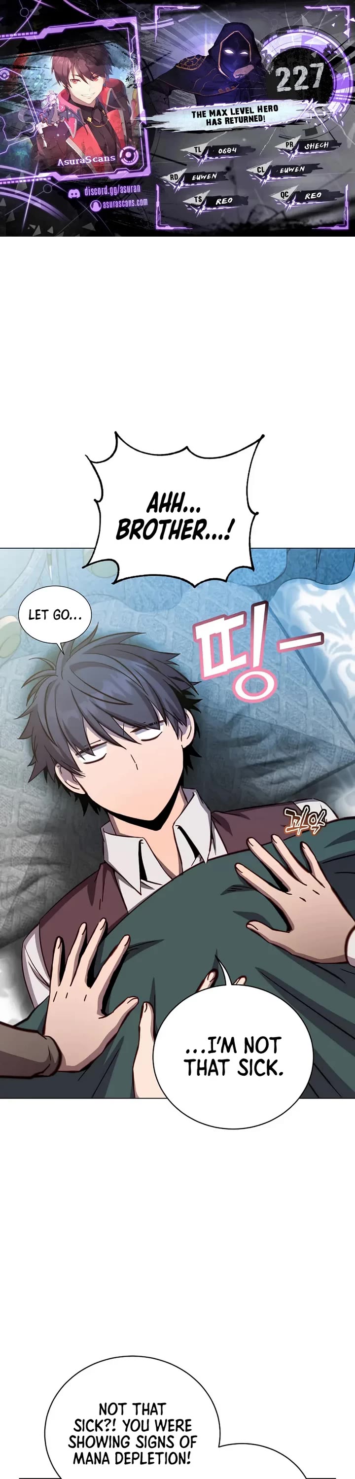 The MAX leveled hero will return! chapter 227 page 1