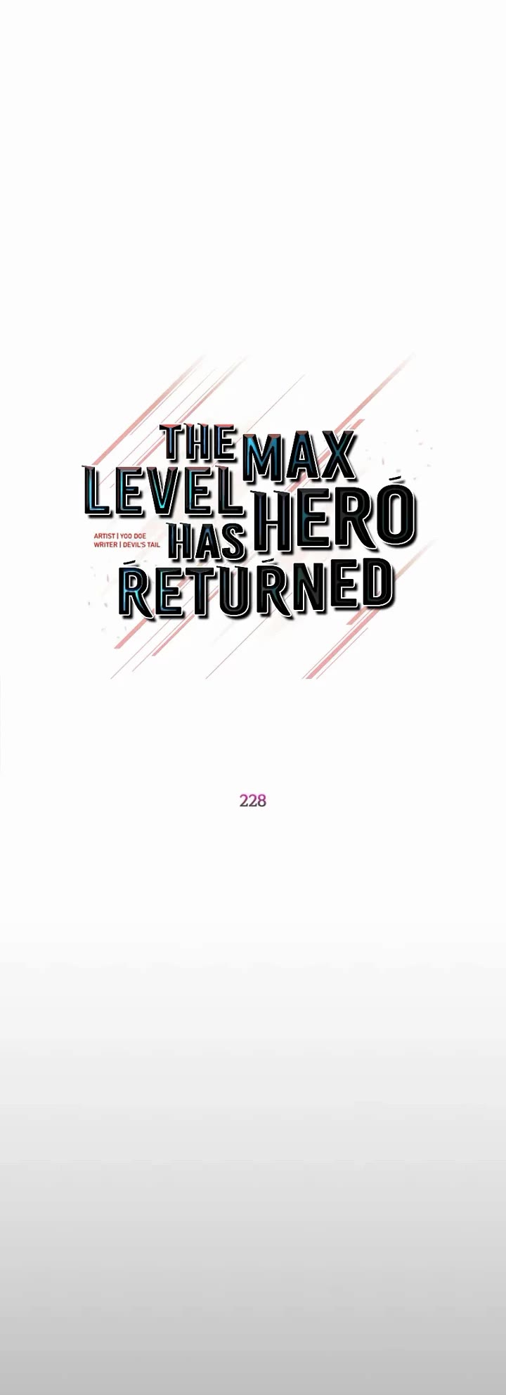 The MAX leveled hero will return! chapter 228 page 9