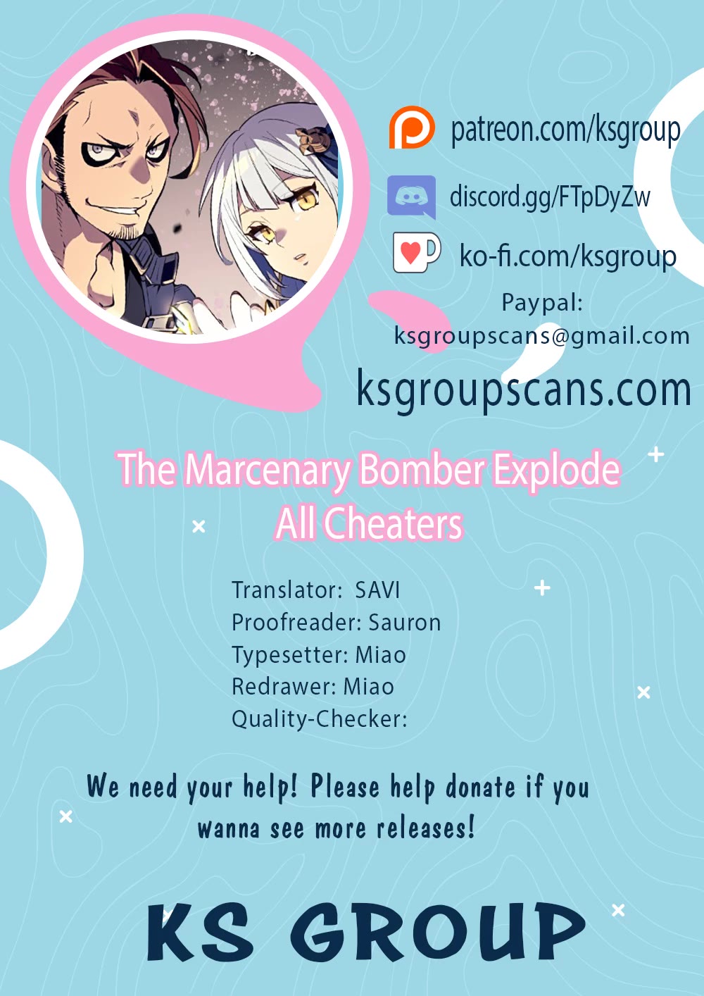 The Mercenary Bomber Explodes All Cheaters chapter 11 page 1