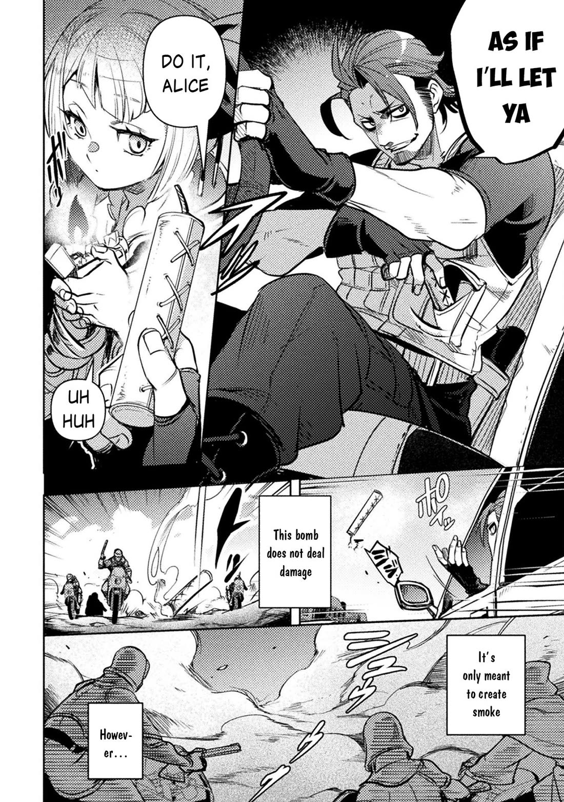 The Mercenary Bomber Explodes All Cheaters chapter 7 page 7