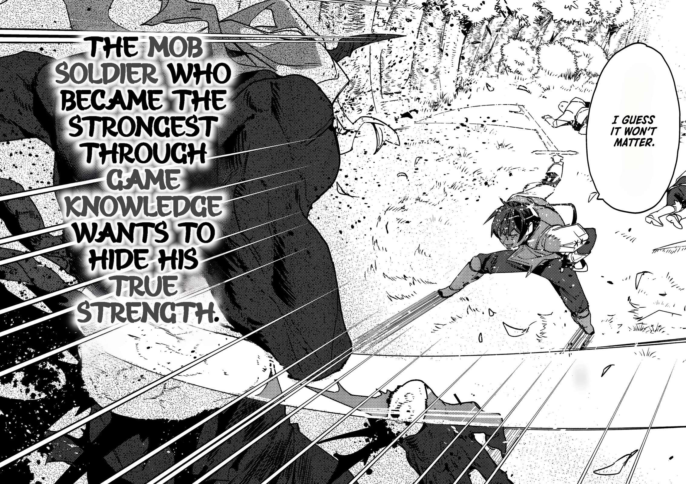The Mob Soldier Who Became the Strongest with His Game Knowledge Wants to Hide His True Strength chapter 1 page 3