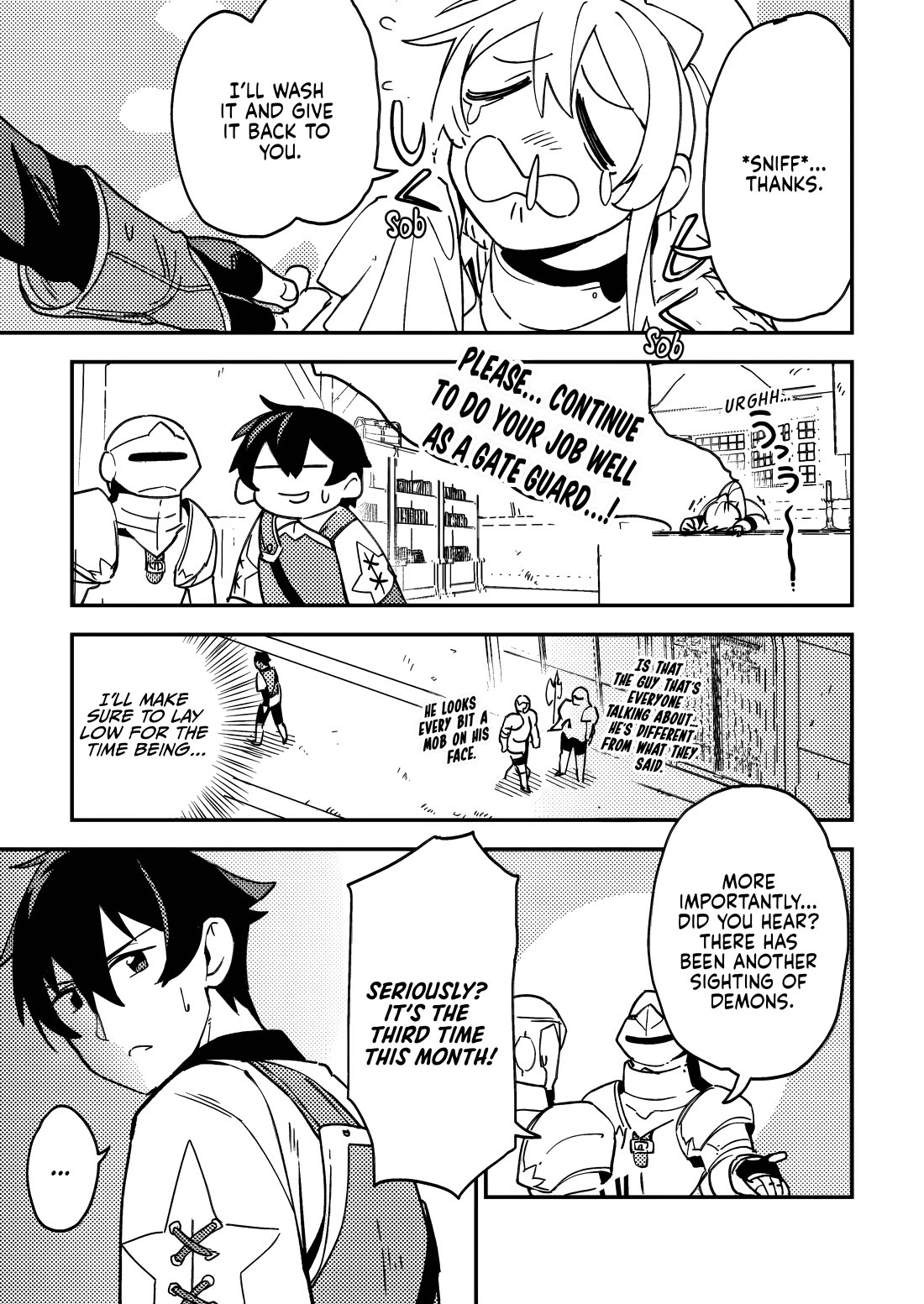 The Mob Soldier Who Became the Strongest with His Game Knowledge Wants to Hide His True Strength chapter 4 page 6