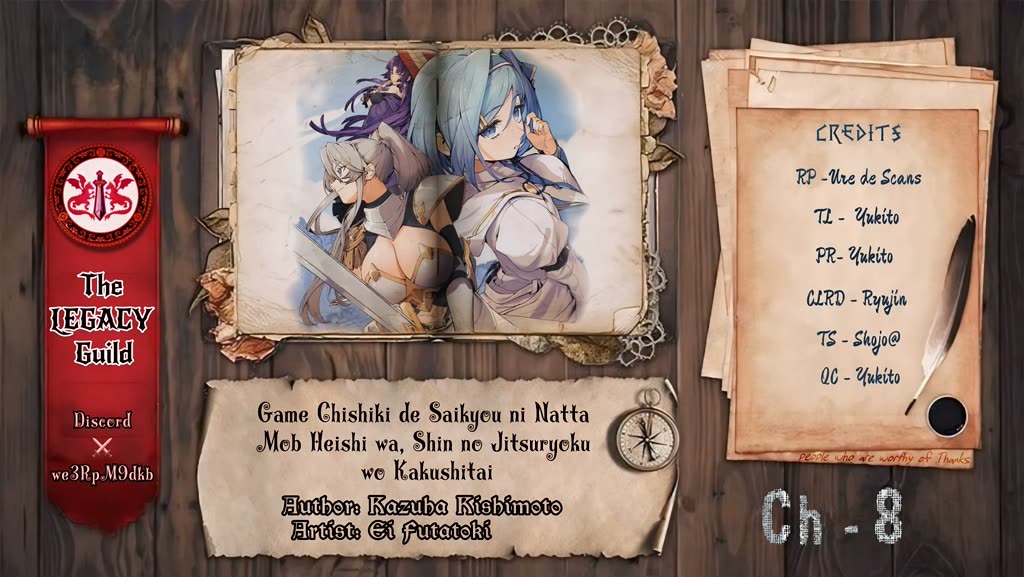 The Mob Soldier Who Became the Strongest with His Game Knowledge Wants to Hide His True Strength chapter 8 page 1