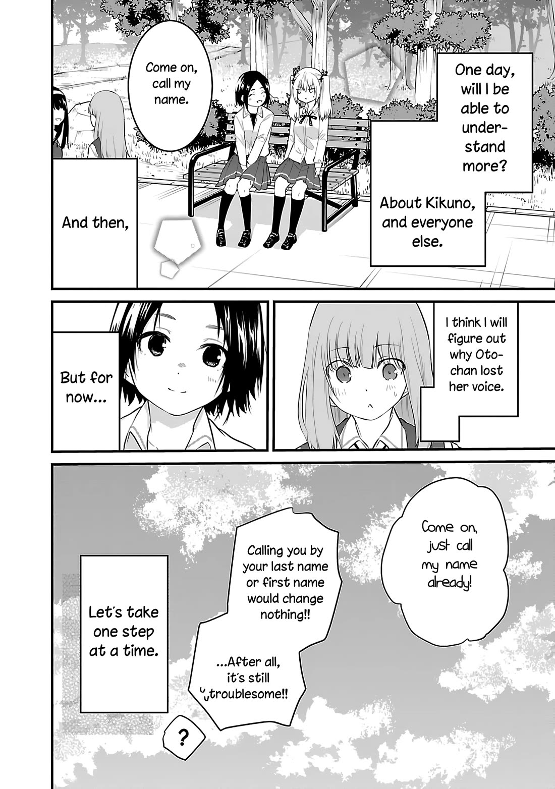 The Mute Girl and Her New Friend (Serialization) chapter 81 page 8