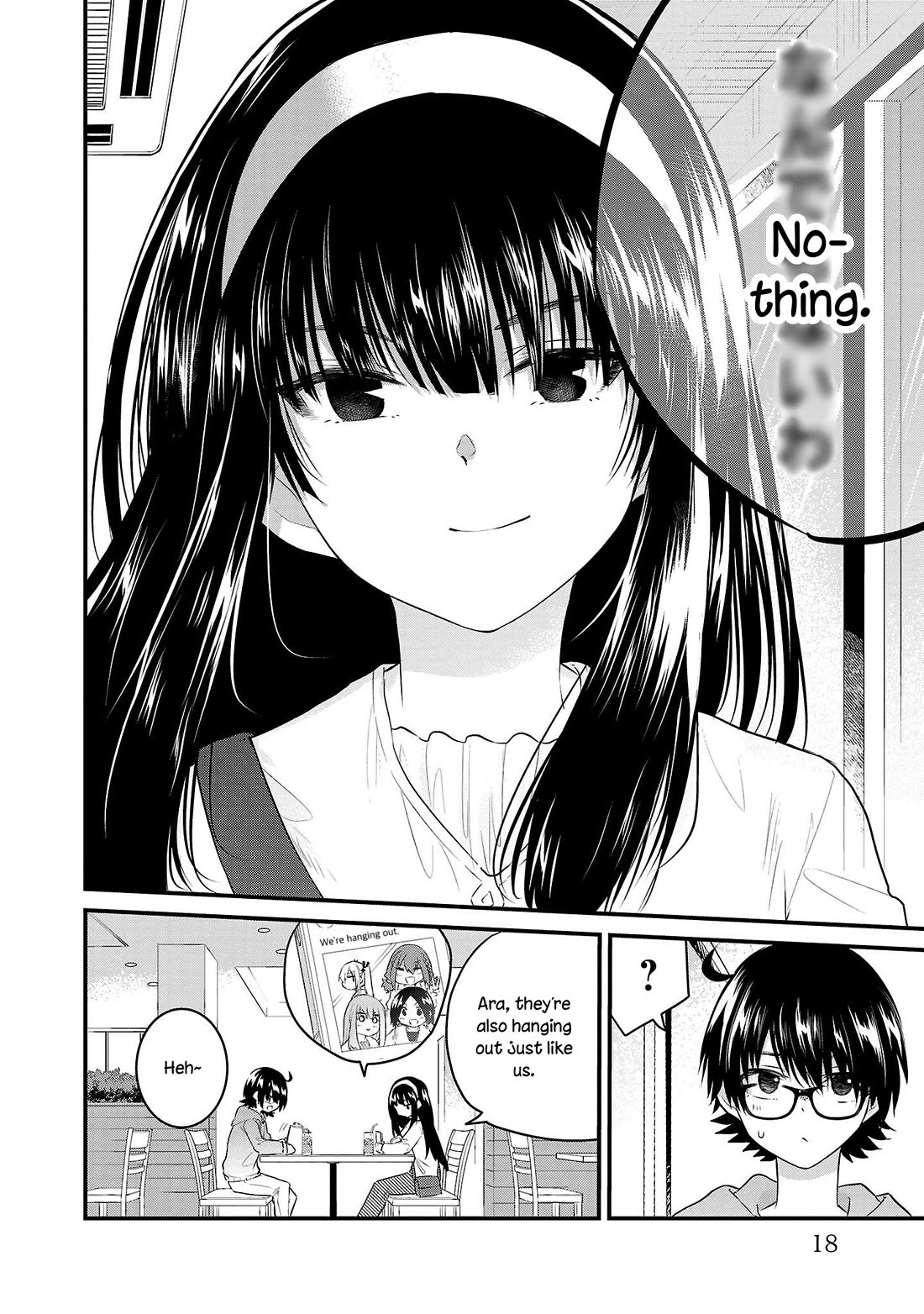 The Mute Girl and Her New Friend (Serialization) chapter 85 page 9