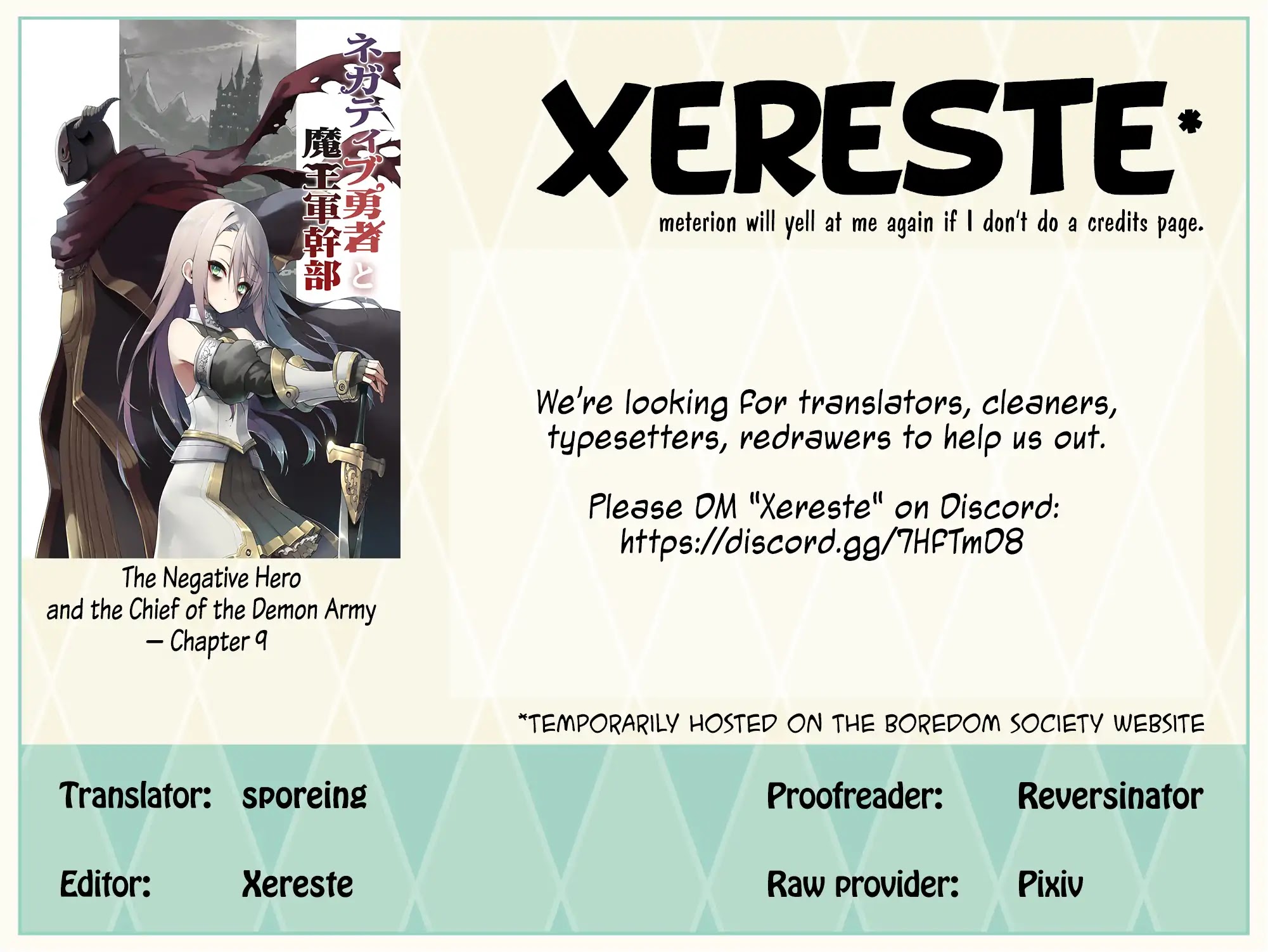 The Negative Hero and the Chief of the Demon Army chapter 9 page 6