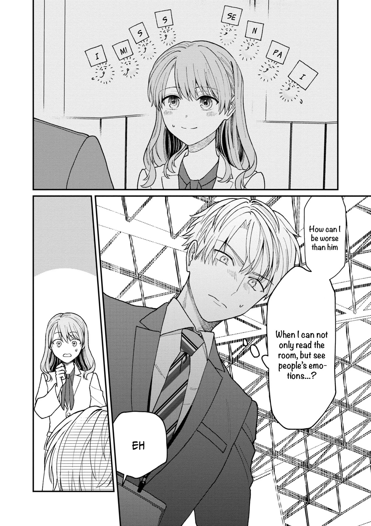 The New-Hire Who Could "Read" Emotions and the Unsociable Senpai chapter 19 page 11