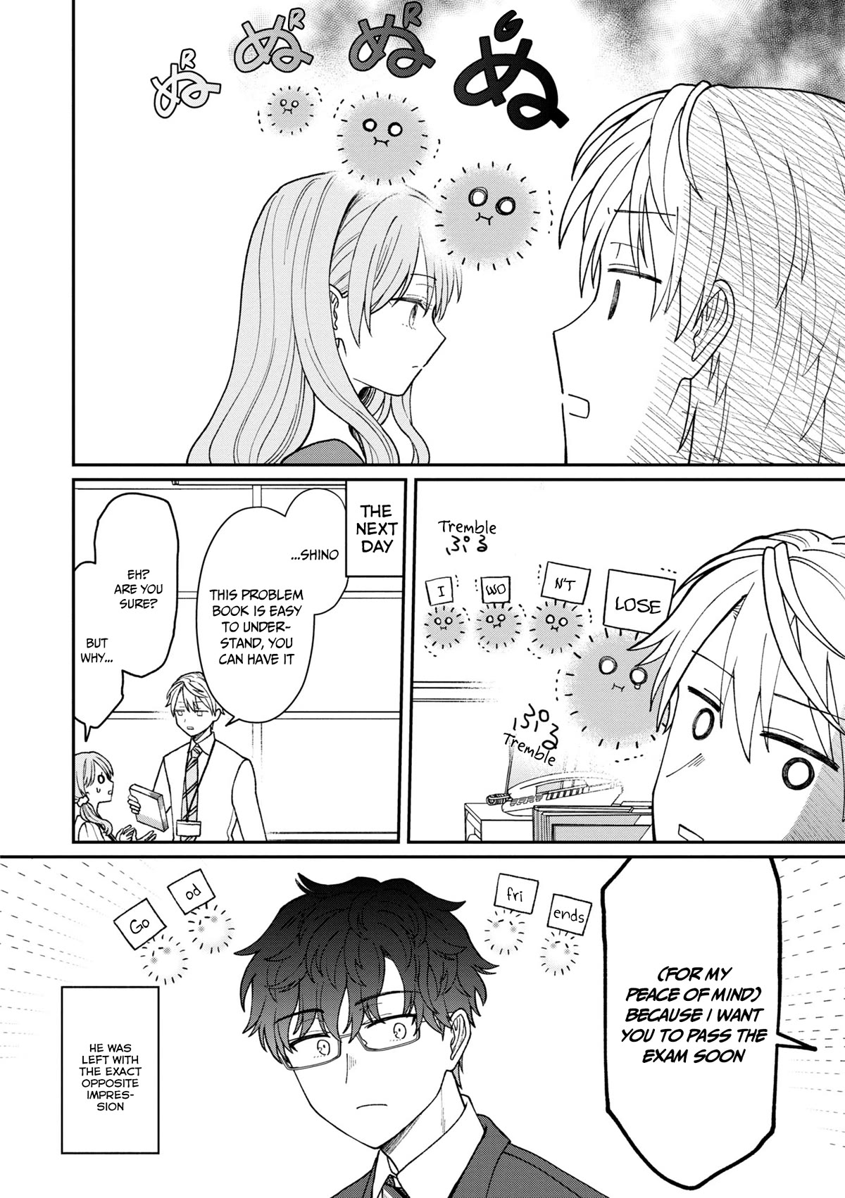 The New-Hire Who Could "Read" Emotions and the Unsociable Senpai chapter 24 page 5