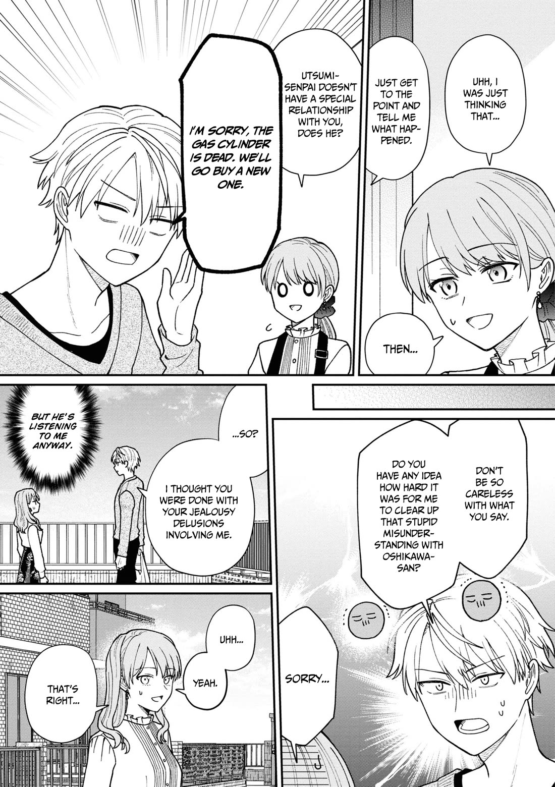 The New-Hire Who Could "Read" Emotions and the Unsociable Senpai chapter 37 page 8