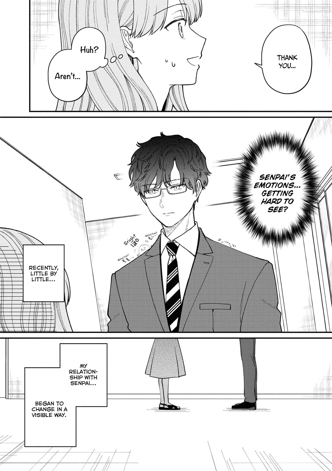 The New-Hire Who Could "Read" Emotions and the Unsociable Senpai chapter 43 page 9