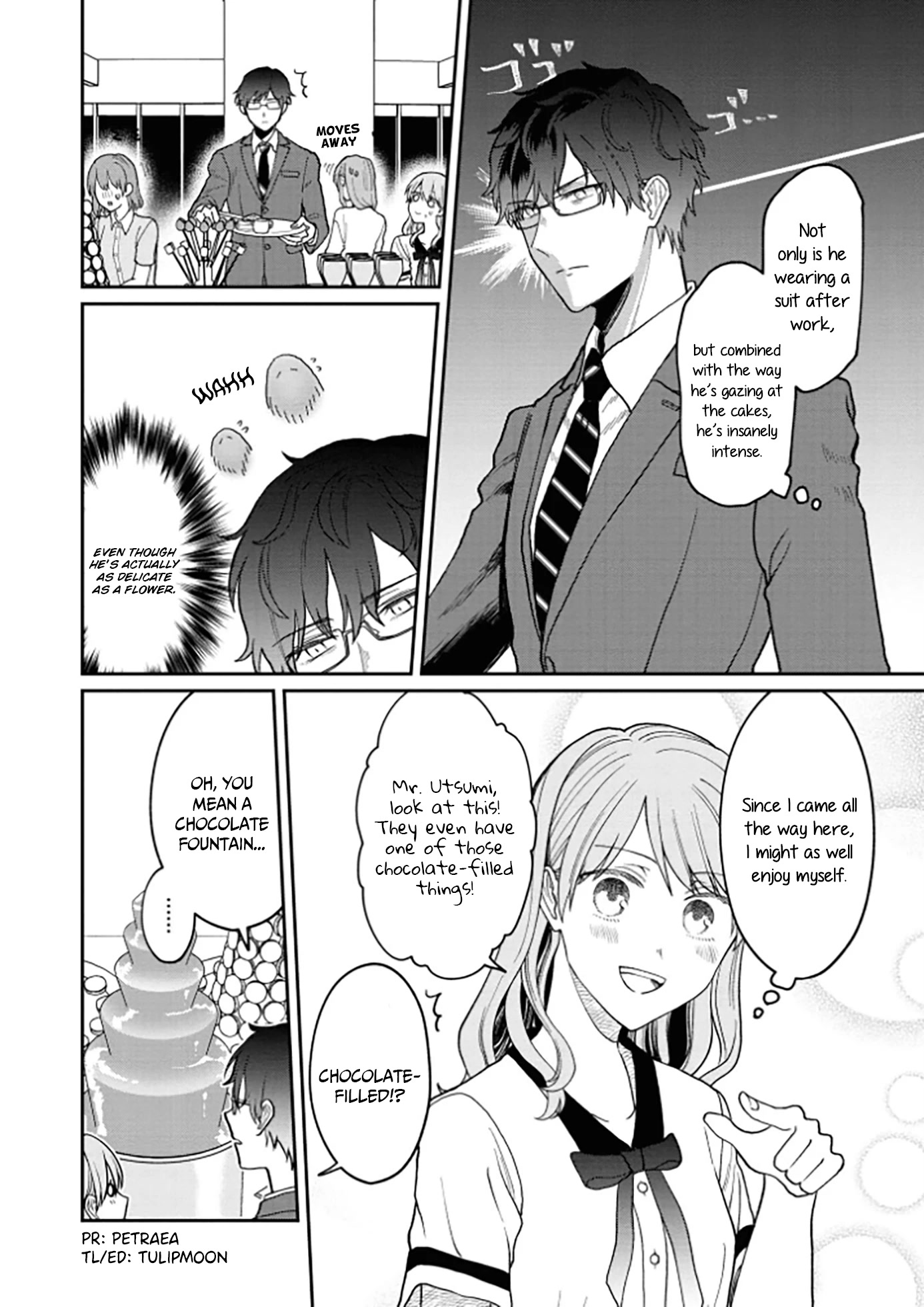 The New-Hire Who Could "Read" Emotions and the Unsociable Senpai chapter 9 page 3