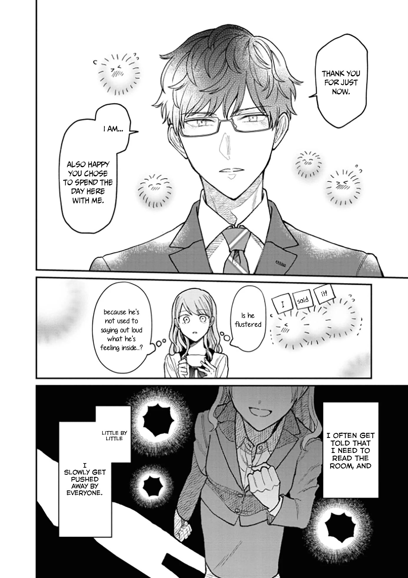 The New-Hire Who Could "Read" Emotions and the Unsociable Senpai chapter 9 page 9