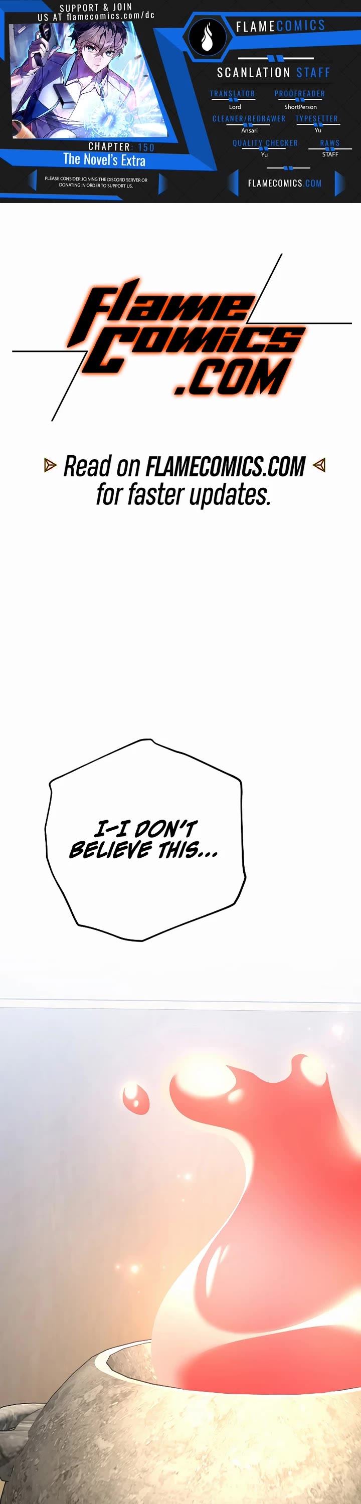 The Novel’s Extra chapter 150 page 1