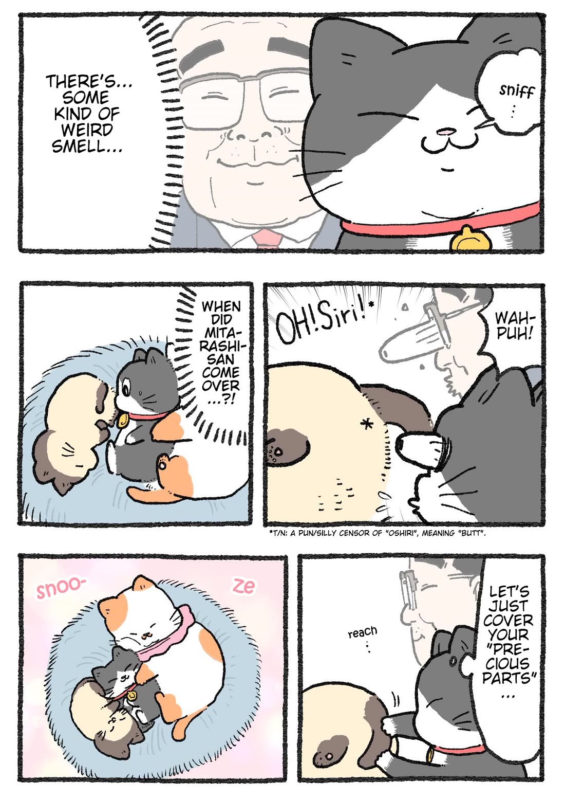 The Old Man Who Was Reincarnated As A Cat chapter 586 page 1