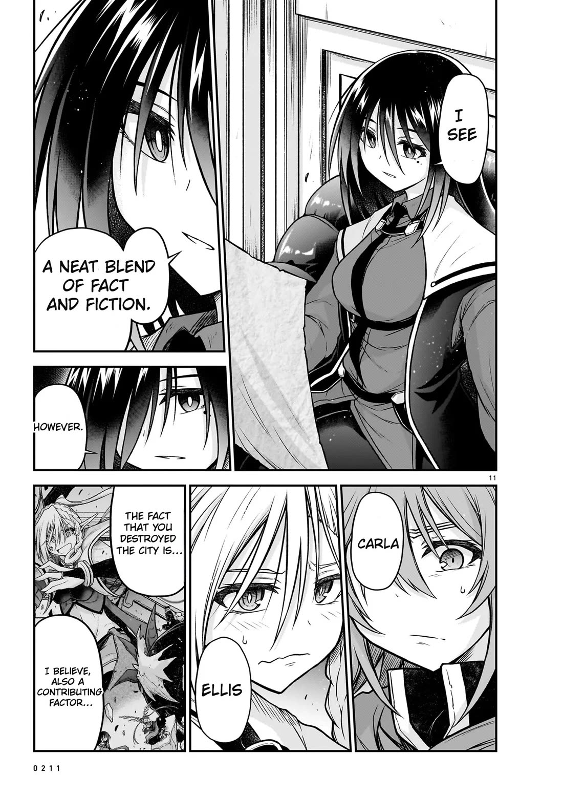 The Onee-sama and the Giant chapter 23.1 page 11