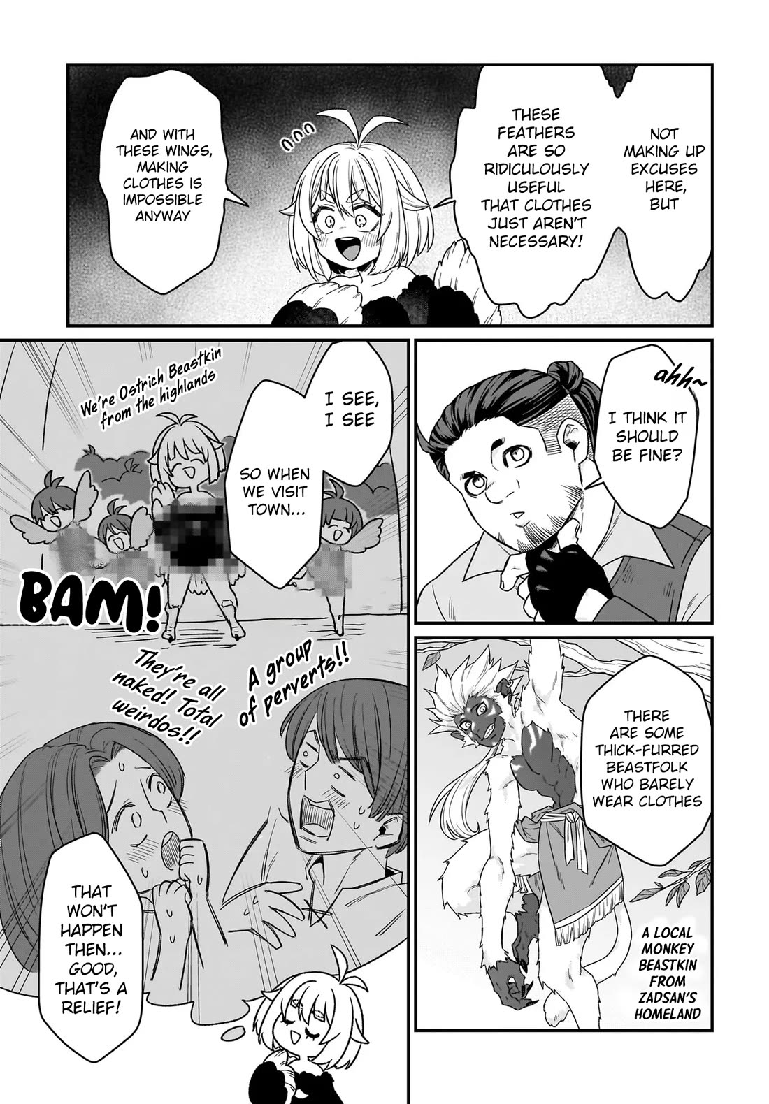 The Ostrich Beastman's Wild and Unrivaled Rampage: I Became the Leader of the Stupidly Cute Strongest Race chapter 4 page 4