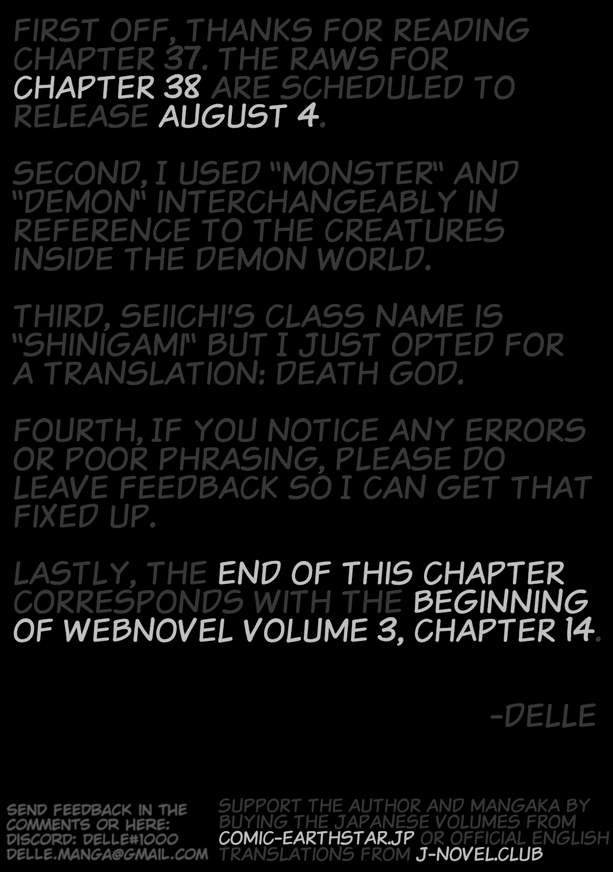 The Other World Doesn't Stand A Chance Against The Power Of Instant Death. chapter 37 page 32