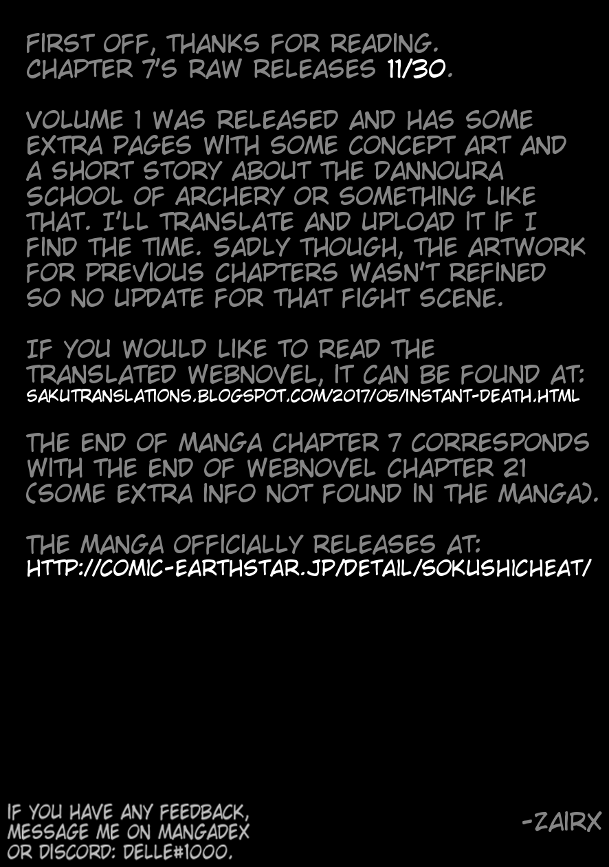 The Other World Doesn't Stand A Chance Against The Power Of Instant Death. chapter 7 page 23