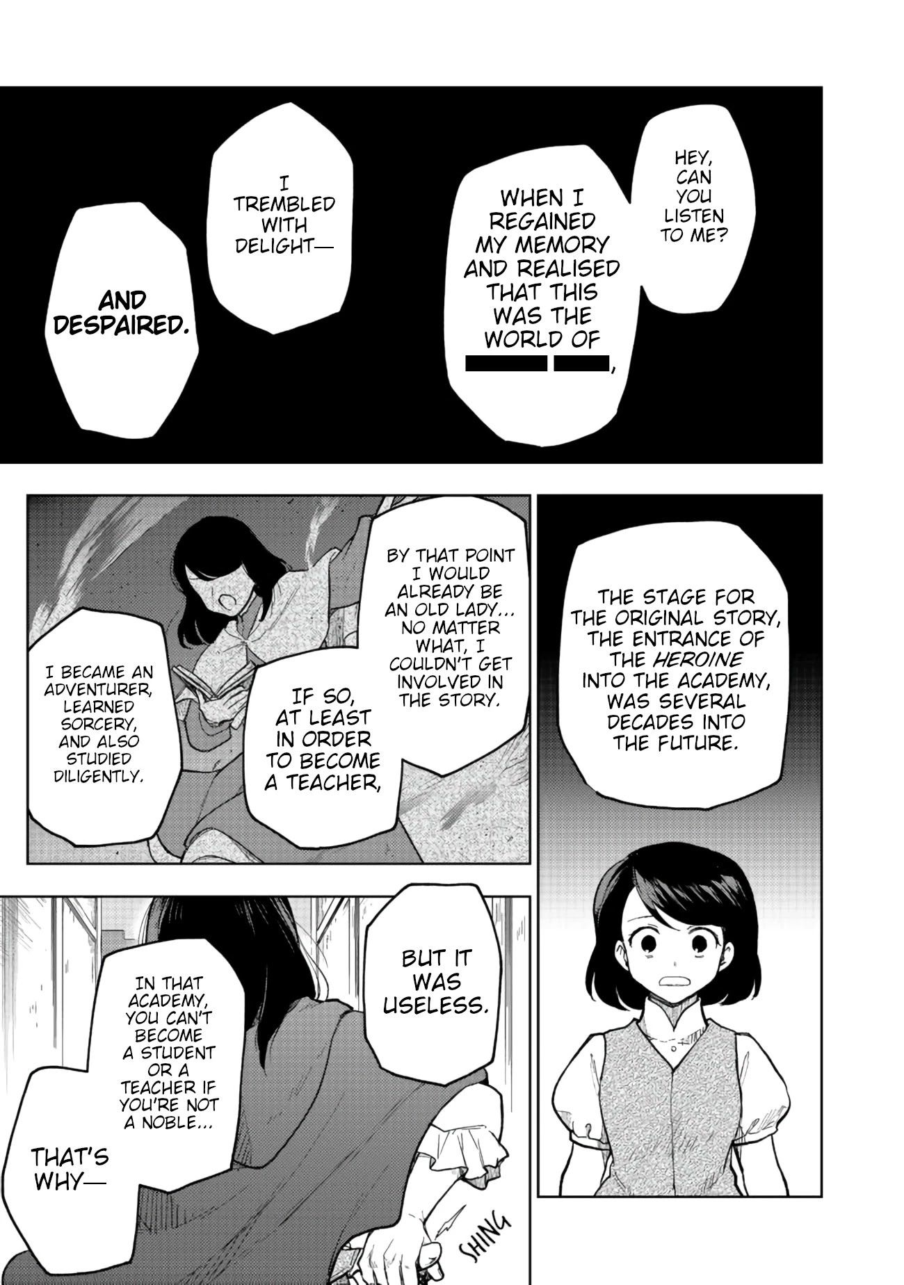 The Otome Heroine's Fight for Survival chapter 1 page 11