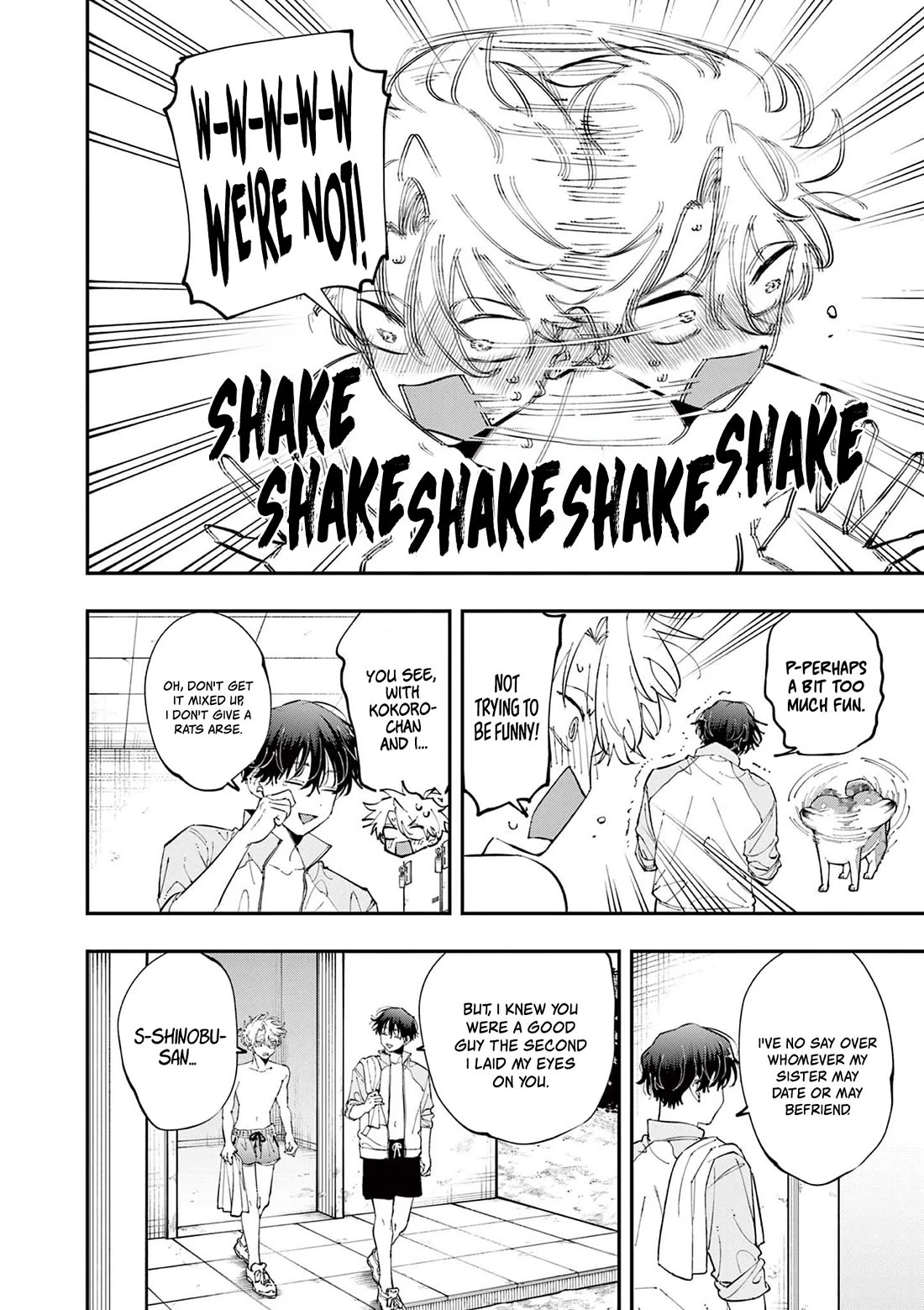 The Person Sitting Next to Me Looking at Me with Perverted Eyes chapter 100 page 4