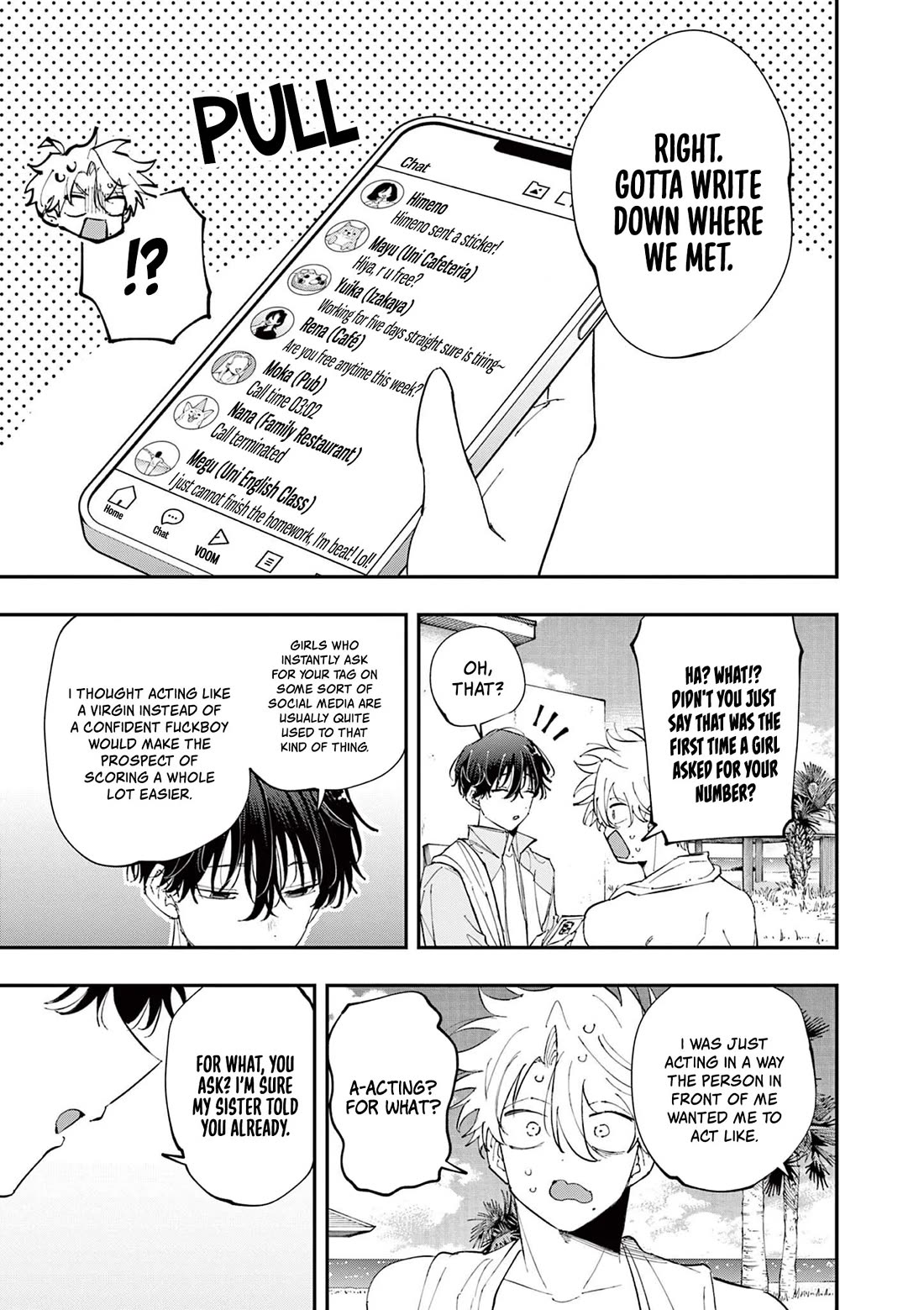 The Person Sitting Next to Me Looking at Me with Perverted Eyes chapter 100 page 7