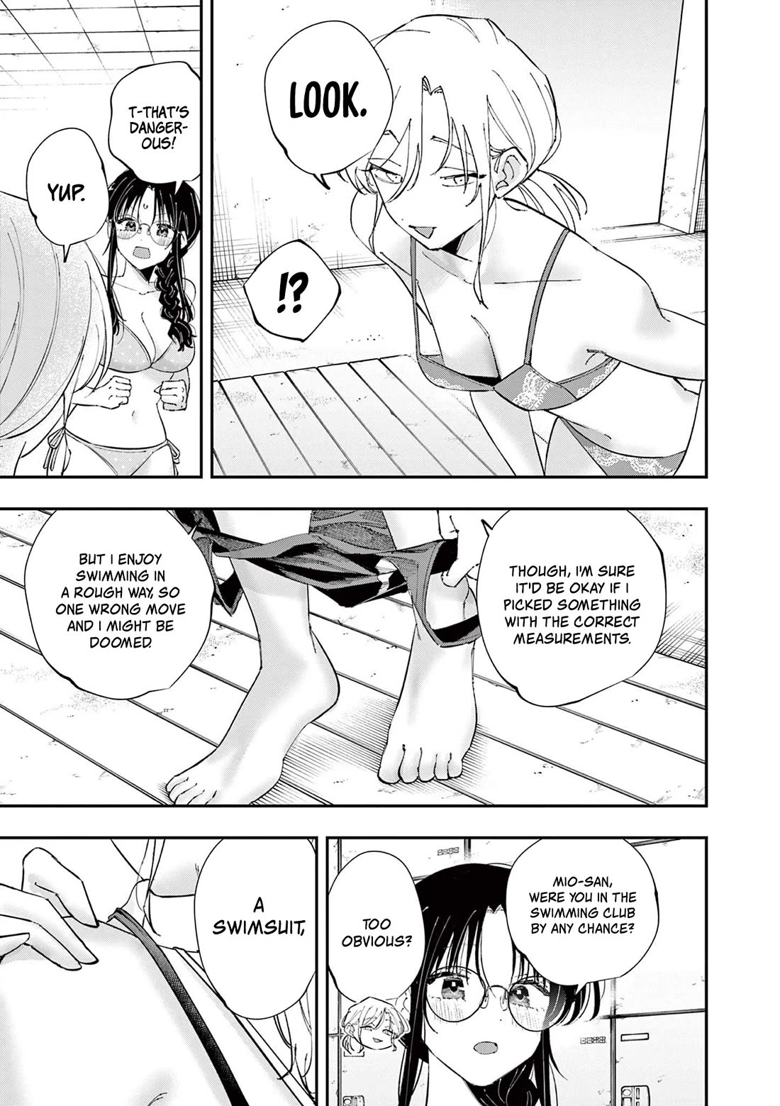 The Person Sitting Next to Me Looking at Me with Perverted Eyes chapter 101 page 3