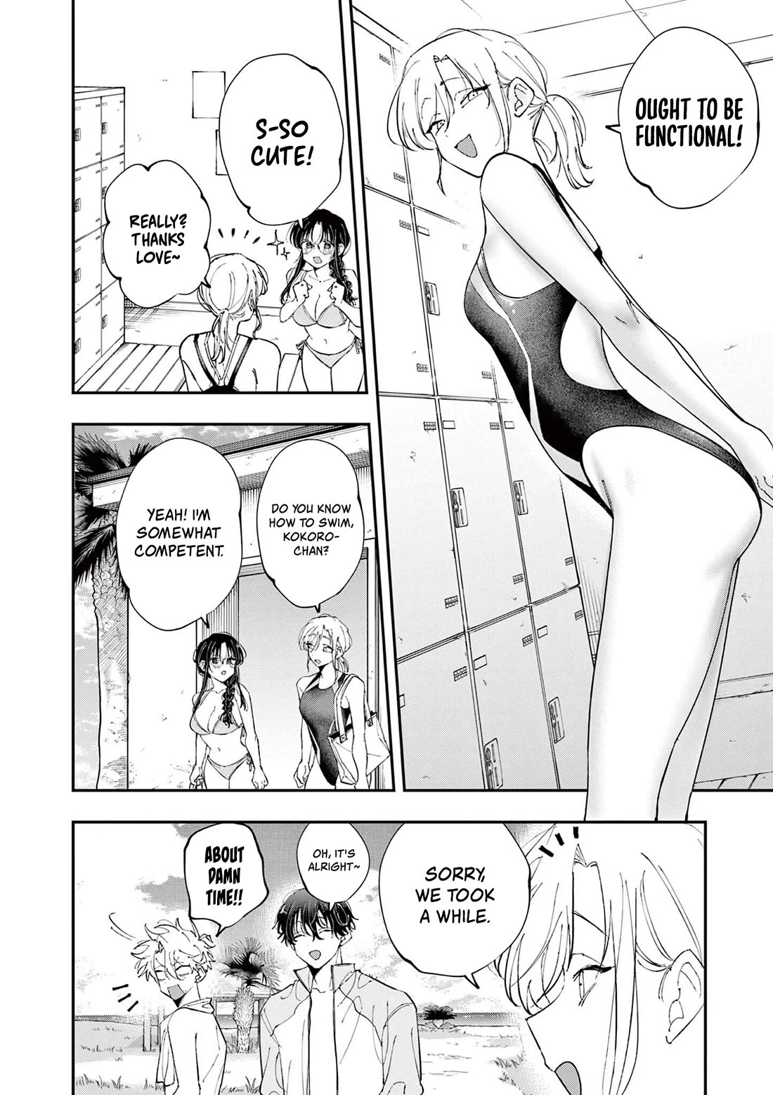 The Person Sitting Next to Me Looking at Me with Perverted Eyes chapter 101 page 4