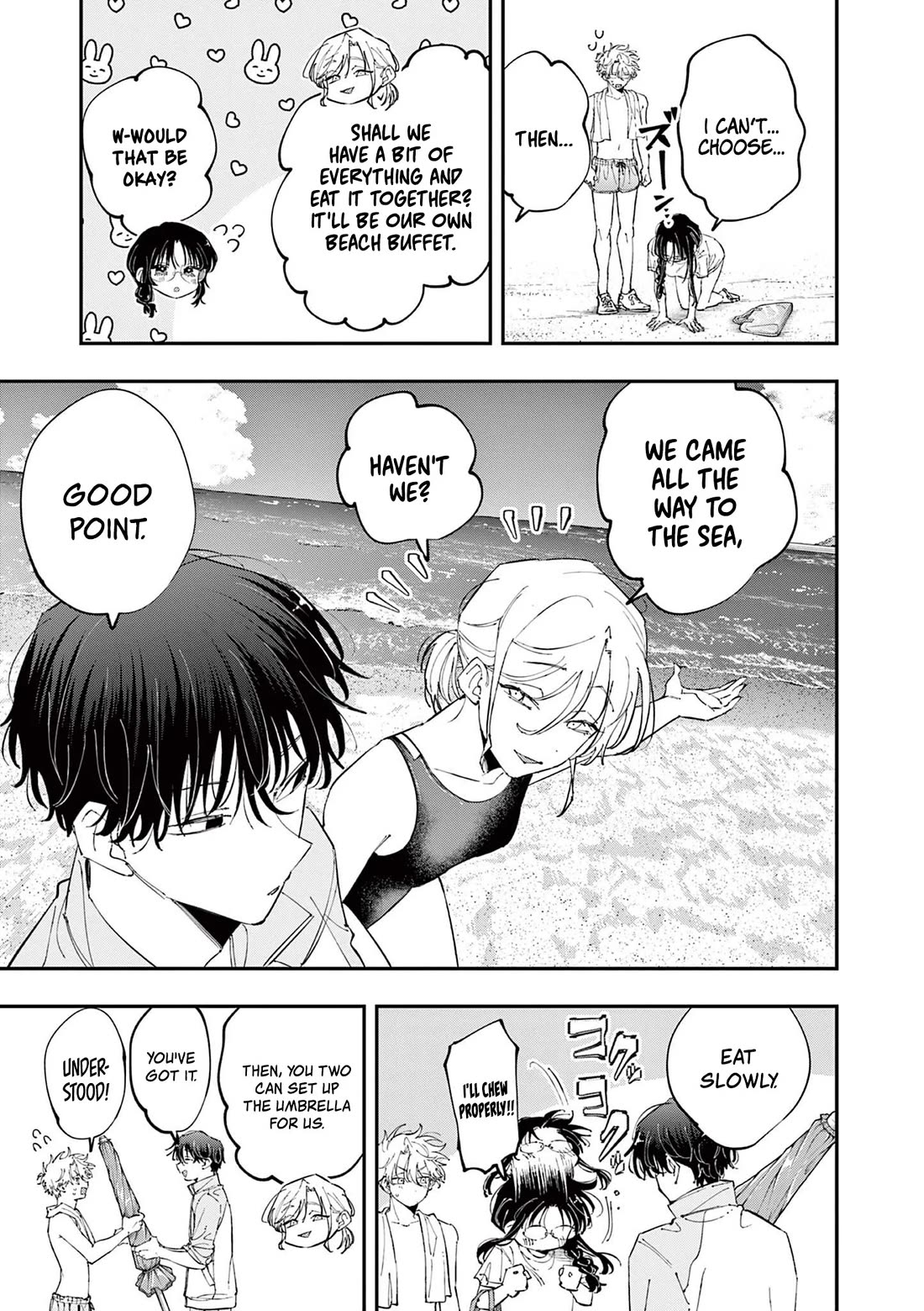 The Person Sitting Next to Me Looking at Me with Perverted Eyes chapter 102 page 3