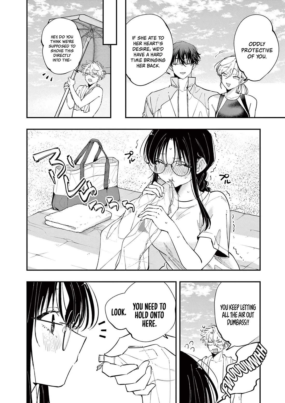 The Person Sitting Next to Me Looking at Me with Perverted Eyes chapter 102 page 4
