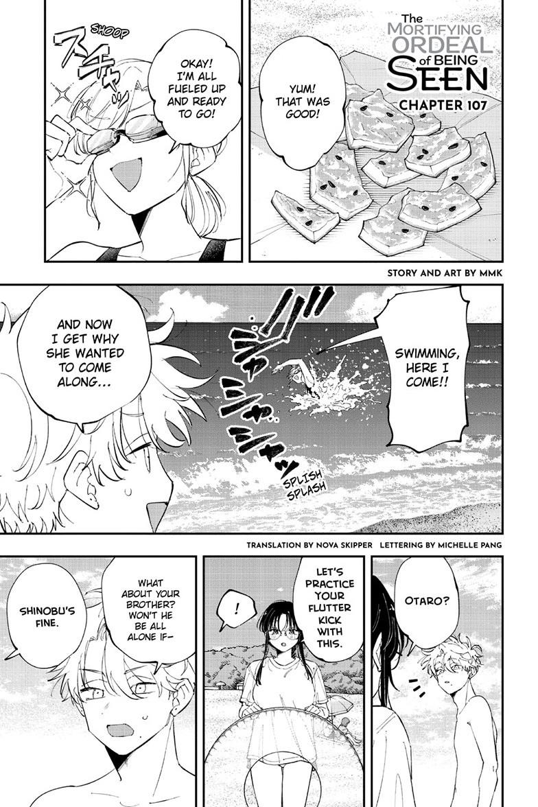 The Person Sitting Next to Me Looking at Me with Perverted Eyes chapter 107 page 1